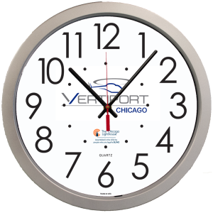Logo Clock Logo Clock